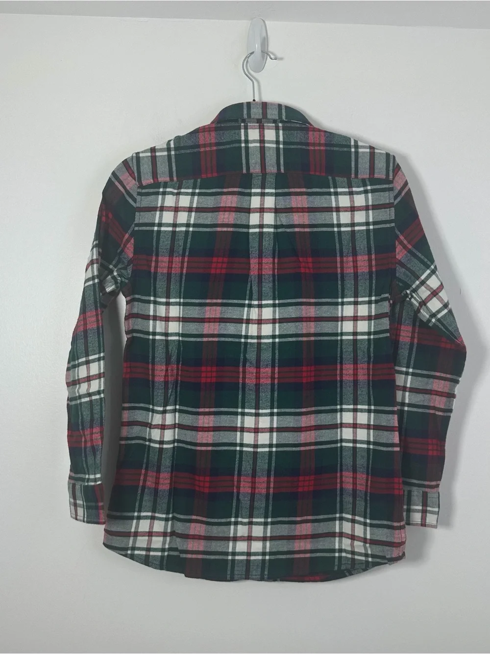 Vineyard Vines Boys Flannel Plaid Button Down Shirt Charleston Green Size M NWT